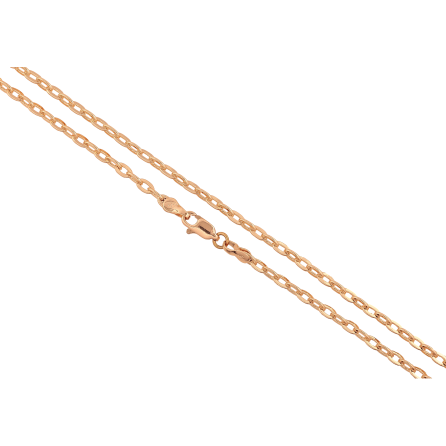 Цепочка Xuping M&L цвет 18К "Плетение Венецианское" длина 50см х 3мм фото №1