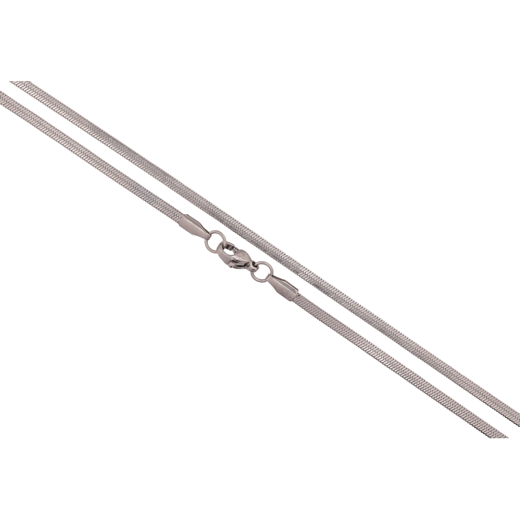 Ланцюжок Xuping ТТМ Stainless Steel колір Родій "Плетіння Снейк" довжина 45см х 2.5мм фото №24 Ланцюжок Xuping ТТМ Stainless Steel колір Родій "Плетіння Снейк" довжина 45см х 2.5мм фото №24