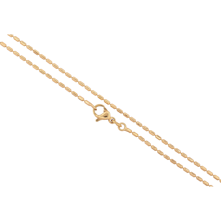 Ланцюжок Xuping колір Позолота 14K "Плетіння Перлина" довжина 44см х 1.5мм фото №25