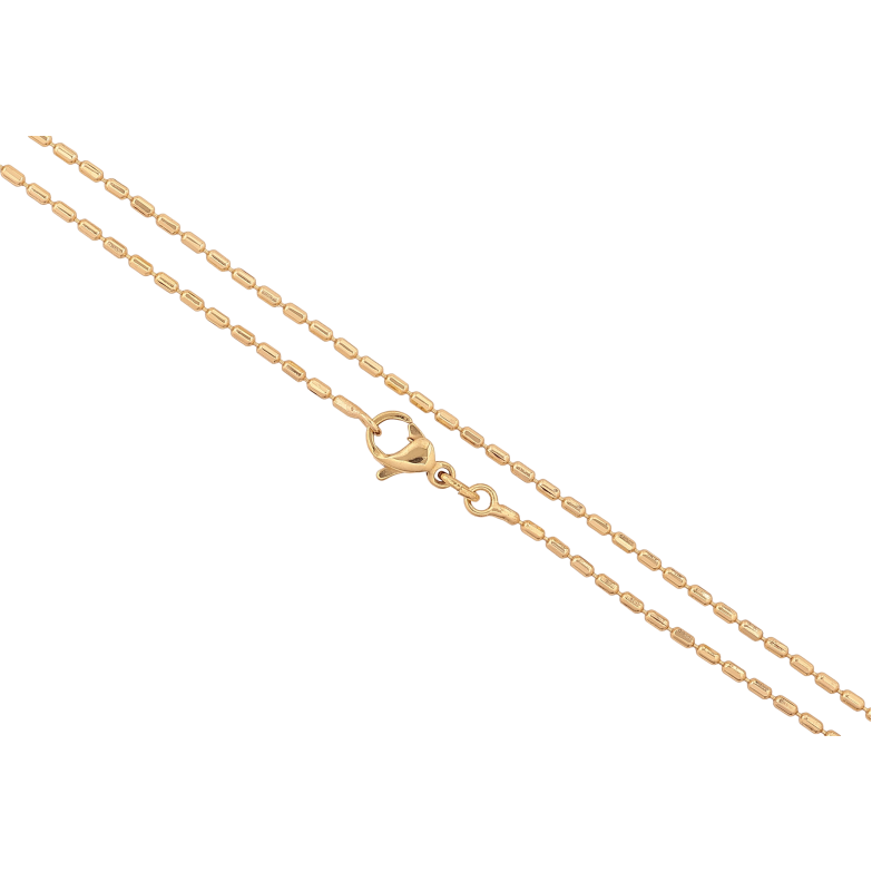 Ланцюжок Xuping колір Позолота 14K "Плетіння Перлина" довжина 44см х 1.5мм фото №21