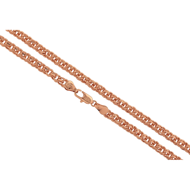 Цепочка Xuping цвет Позолота РО "Плетение Бисмарк" длинна 60см х 5мм фото №17