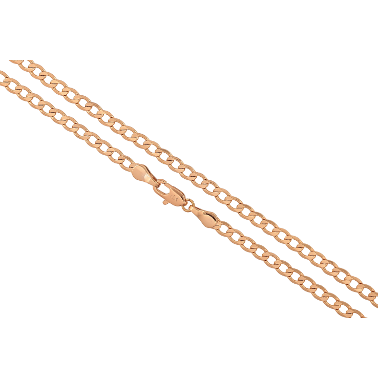 Ланцюжок Xuping колір Позолота 18K "Плетіння Панцирне" довжина 45см х 4мм фото №12 Ланцюжок Xuping колір Позолота 18K "Плетіння Панцирне" довжина 45см х 4мм фото №12