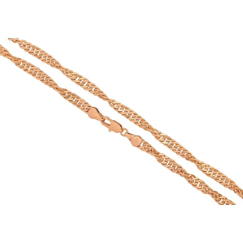 Ланцюжок Xuping колір Позолота 18K "Плетіння Фантазійне" довжина 51см х 5мм фото №13 Ланцюжок Xuping колір Позолота 18K "Плетіння Фантазійне" довжина 51см х 5мм фото №13