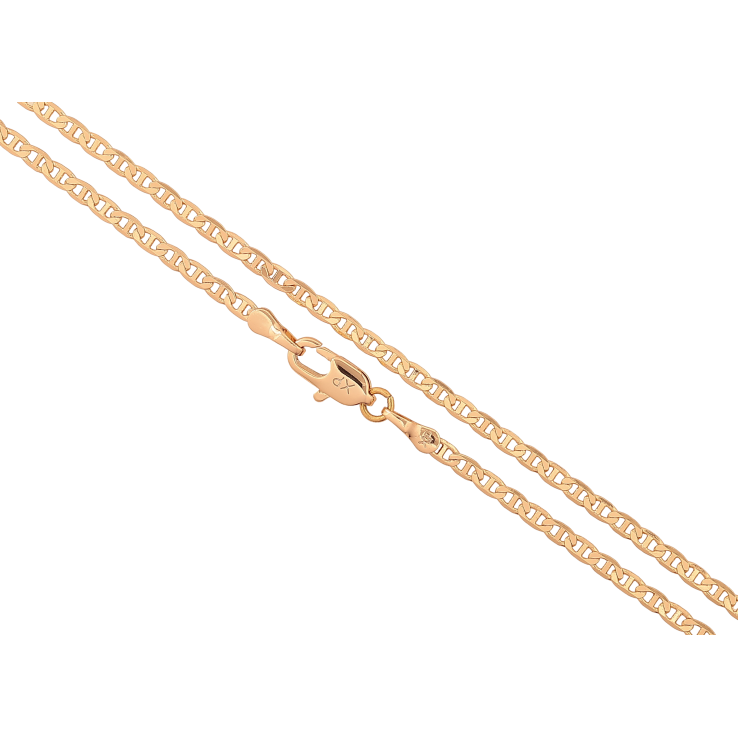 Ланцюжок Xuping колір Позолота 18K "Плетіння Морський ланцюг" довжина 45см х 2мм фото №7