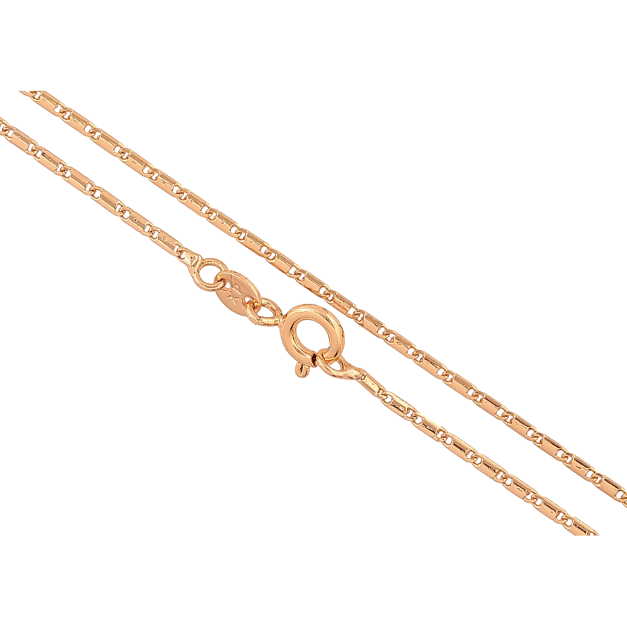 Ланцюжок Xuping колір Позолота 18K "Плетіння Морський ланцюг" довжина 45см х 1.5мм фото №1 Ланцюжок Xuping колір Позолота 18K "Плетіння Морський ланцюг" довжина 45см х 1.5мм фото №1