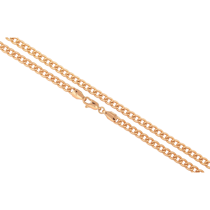 Ланцюжок Xuping колір Позолота 18K "Плетіння Панцирне" довжина 44см х 4мм фото №17