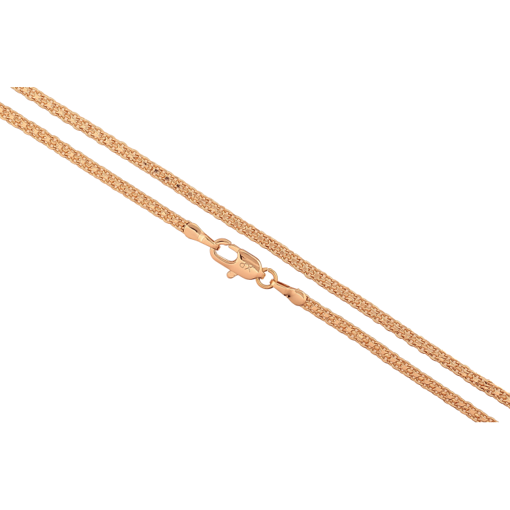 Ланцюжок Xuping колір Позолота 18K "Плетіння Італійський Бісмарк" довжина 50см х 2мм фото №16