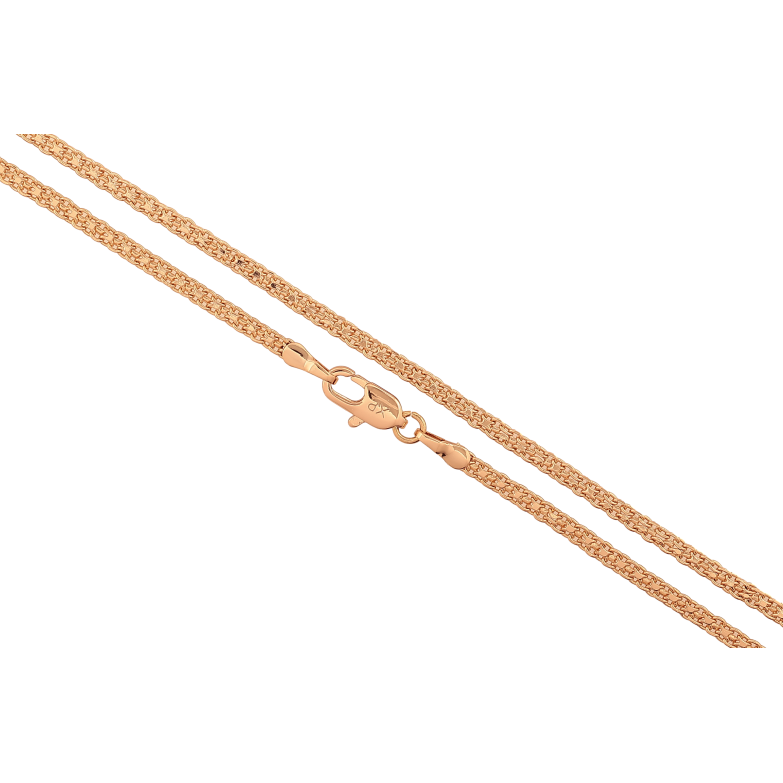 Ланцюжок Xuping колір Позолота 18K "Плетіння Італійський Бісмарк" довжина 50см х 2мм фото №1