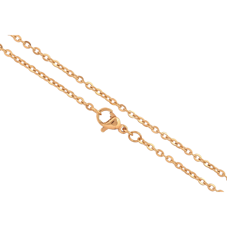 Ланцюжок Xuping колір Позолота 18K "Плетіння Якірне" довжина 45см х 2мм фото №22 Ланцюжок Xuping колір Позолота 18K "Плетіння Якірне" довжина 45см х 2мм фото №22