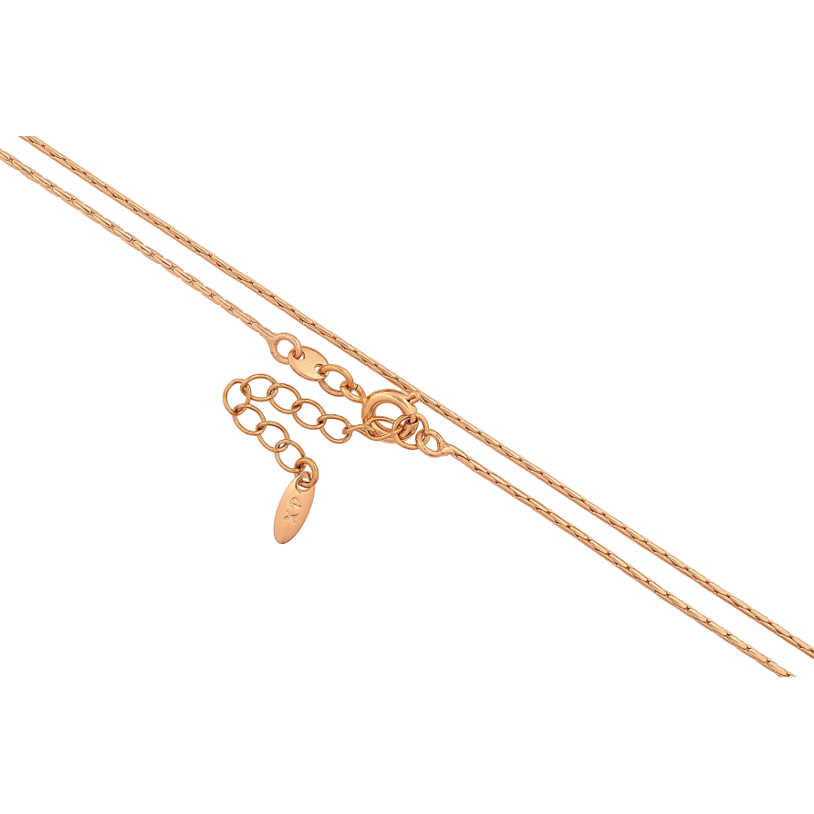 Цепочка Xuping цвет Позолота 18K "Плетение Фантазийное" длинна 42-46см х 1мм фото №1