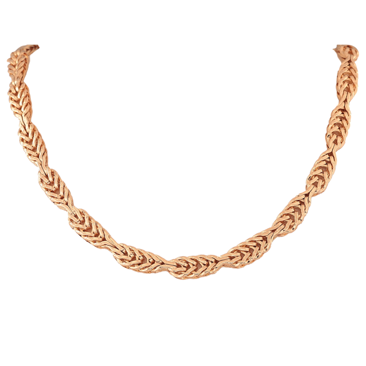 Ланцюжок Xuping колір Позолота 18K "Плетіння Фантазійне" довжина 51см х 6мм фото №22 Ланцюжок Xuping колір Позолота 18K "Плетіння Фантазійне" довжина 51см х 6мм фото №22