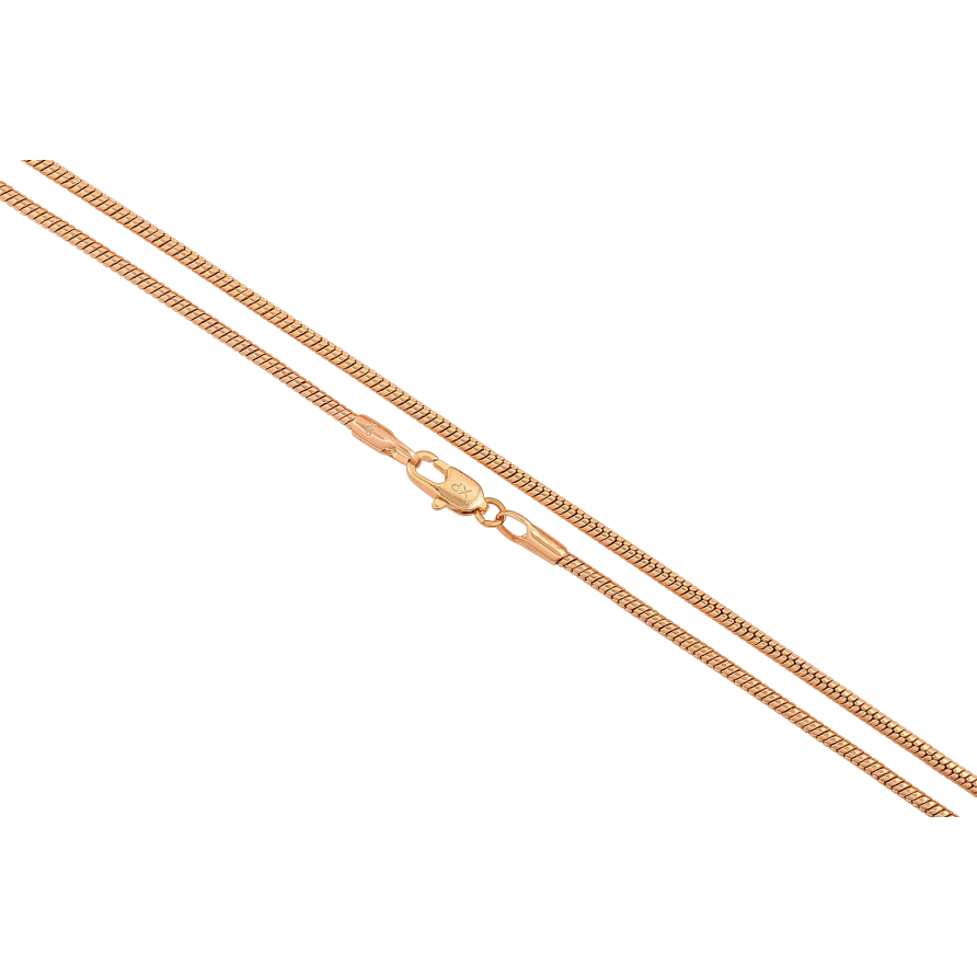 Цепочка Xuping цвет Позолота 18K "Плетение Ювелирный шнур" длинна 45см х 2мм фото №1