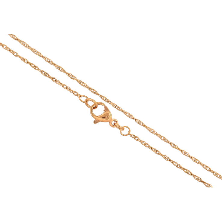 Ланцюжок Xuping колір Позолота 18K "Плетіння Сингапур" довжина 46см х 1мм фото №17 Ланцюжок Xuping колір Позолота 18K "Плетіння Сингапур" довжина 46см х 1мм фото №17