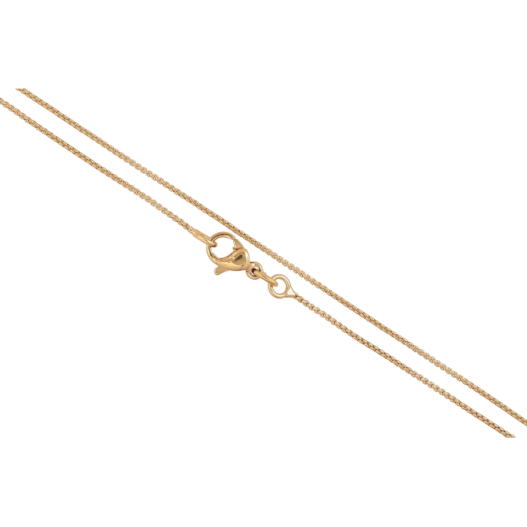 Ланцюжок Xuping колір Позолота 14K "Плетіння Венеціанське" довжина 47см х 1мм фото №9