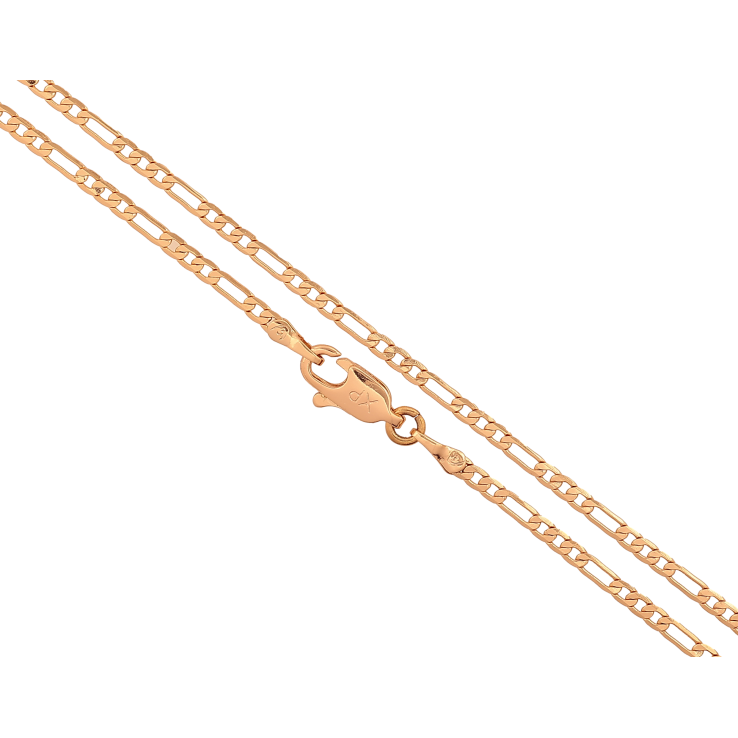 Ланцюжок Xuping колір Позолота 18K "Плетіння Фігаро" довжина 45см х 2мм фото №20