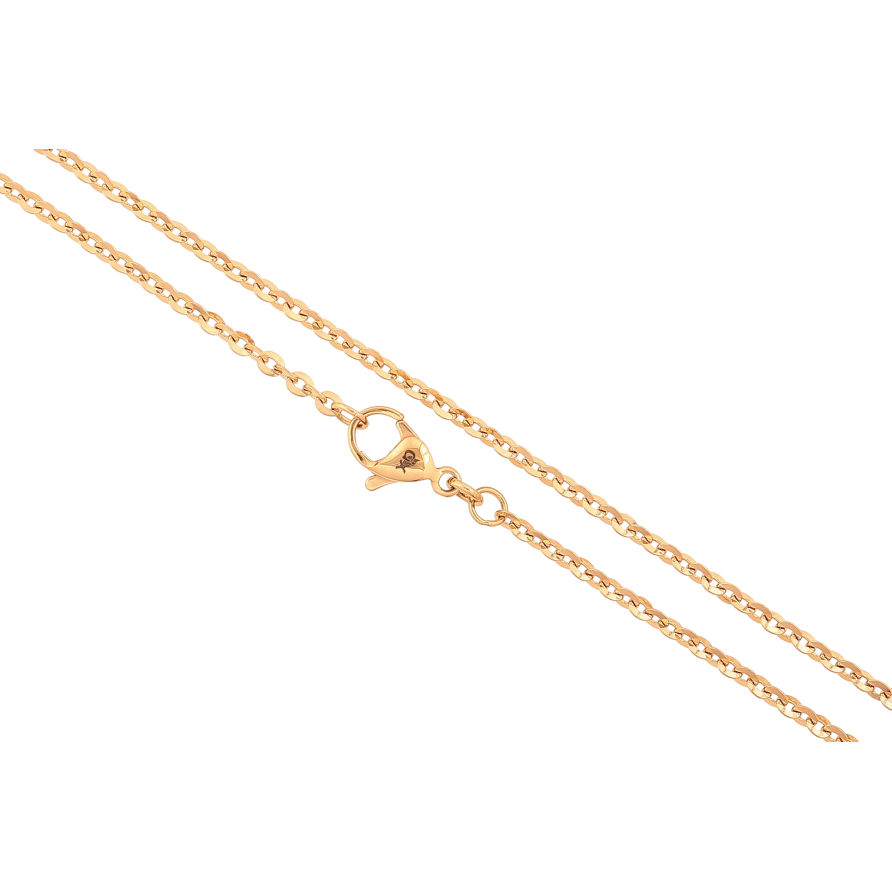 Ланцюжок Xuping колір Позолота 18K "Плетіння Якірне" довжина 45см х 2мм фото №1