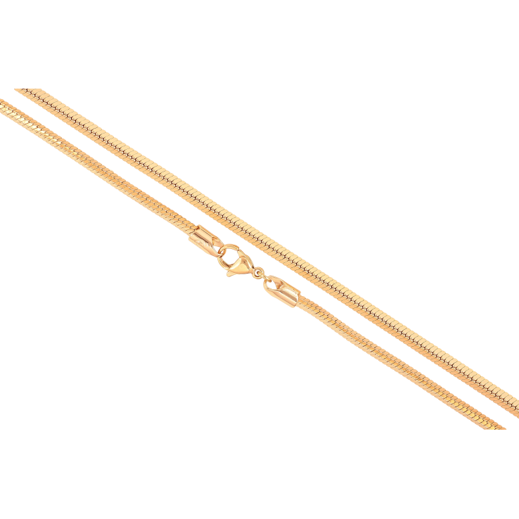 Ланцюжок Xuping колір Позолота 18K "Плетіння Ювелірний шнур 3-ри гранний" довжина 50см х 3мм фото №11 Ланцюжок Xuping колір Позолота 18K "Плетіння Ювелірний шнур 3-ри гранний" довжина 50см х 3мм фото №11