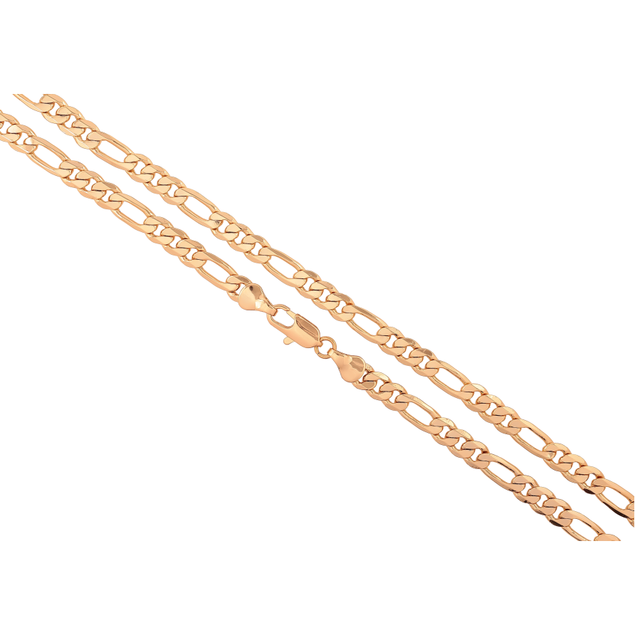 Ланцюжок Xuping колір Позолота 18K "Плетіння Фігаро" довжина 50см х 6мм фото №1 Ланцюжок Xuping колір Позолота 18K "Плетіння Фігаро" довжина 50см х 6мм фото №1