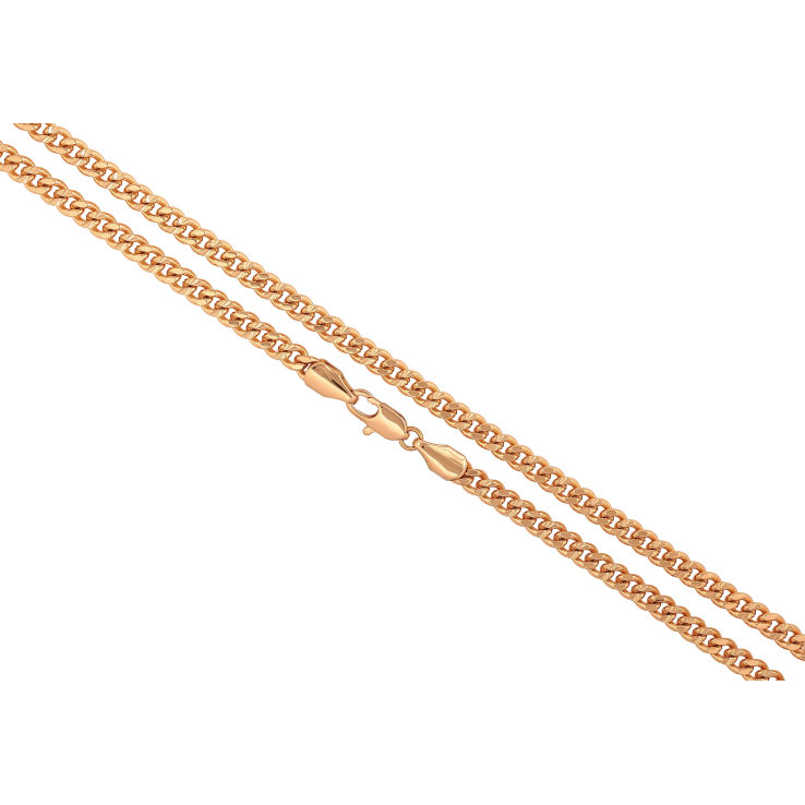 Ланцюжок Xuping колір Позолота 18K "Плетіння Панцирне з візерунком" довжина 45см х 4мм фото №16 Ланцюжок Xuping колір Позолота 18K "Плетіння Панцирне з візерунком" довжина 45см х 4мм фото №16