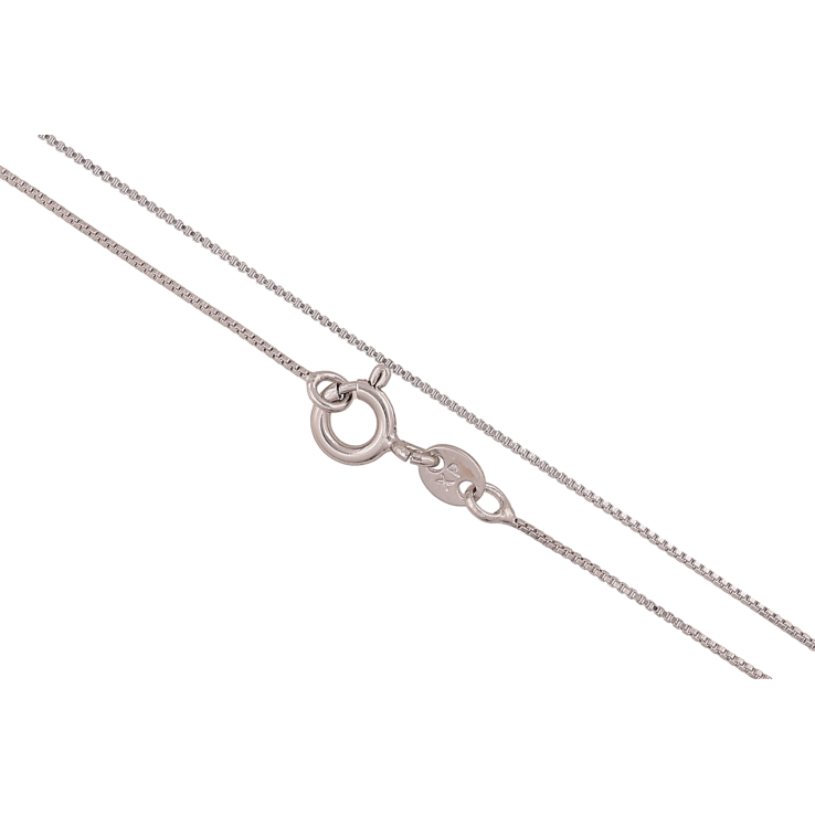 Цепочка Xuping цвет Родий "Плетение Венецианское" длина 45см х 1мм фото №11 Цепочка Xuping цвет Родий "Плетение Венецианское" длина 45см х 1мм фото №11