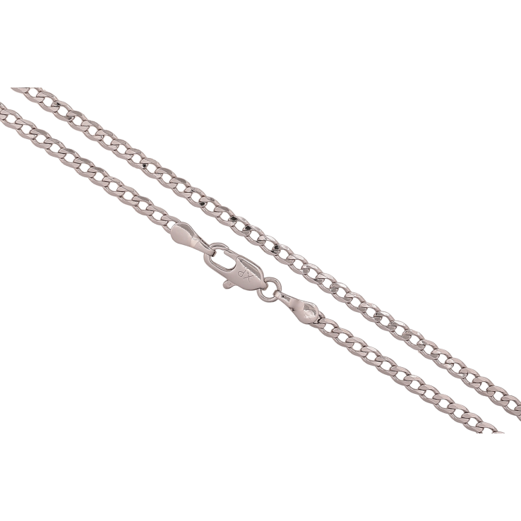 Ланцюжок Xuping колір Родій "Плетіння Панцирне" довжина 45см х 2.5мм фото №13 Ланцюжок Xuping колір Родій "Плетіння Панцирне" довжина 45см х 2.5мм фото №13