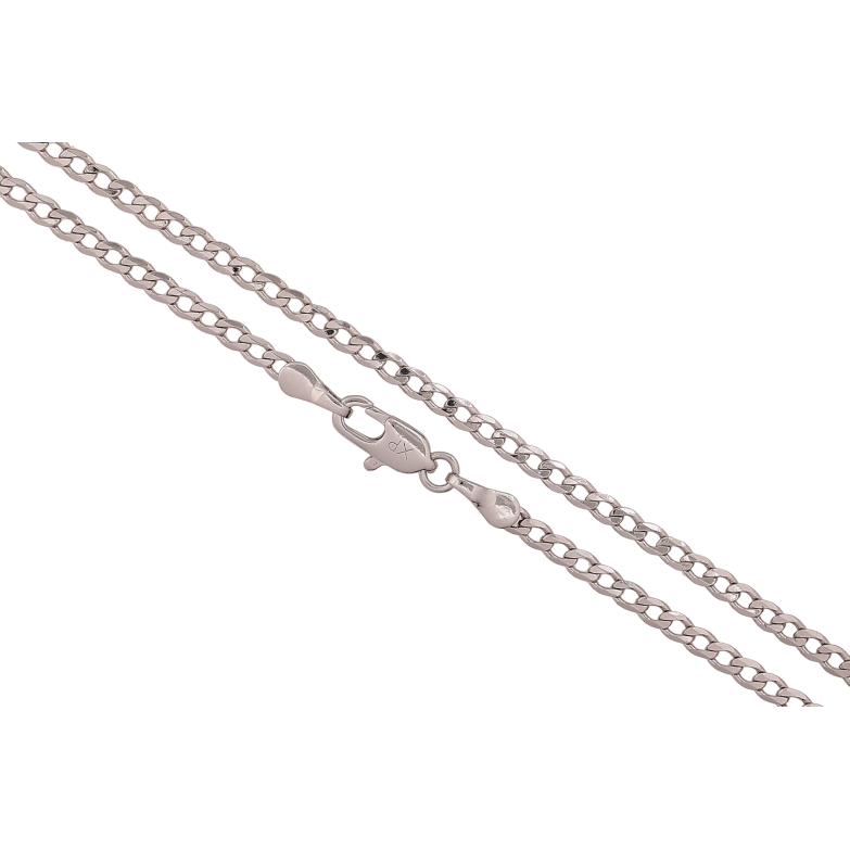 Ланцюжок Xuping колір Родій "Плетіння Панцирне" довжина 45см х 2.5мм фото №12