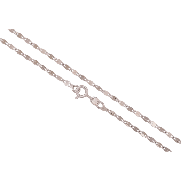 Ланцюжок Xuping колір Родій "Плетіння Фантазійне" довжина 45см х 3мм фото №23 Ланцюжок Xuping колір Родій "Плетіння Фантазійне" довжина 45см х 3мм фото №23