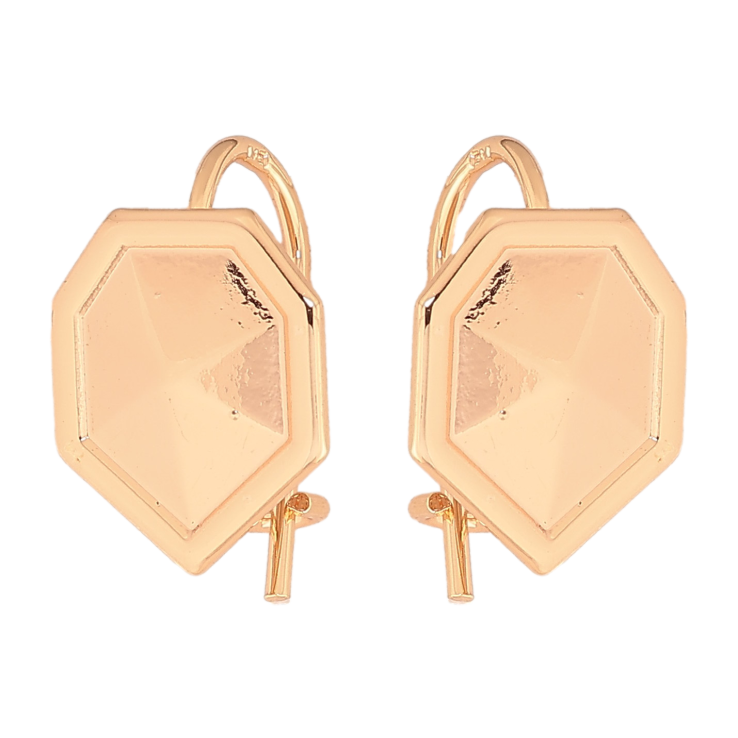 Сережки Xuping M&L колір 18K французький замок "Декоративний візерунок" фото №18 Сережки Xuping M&L колір 18K французький замок "Декоративний візерунок" фото №18