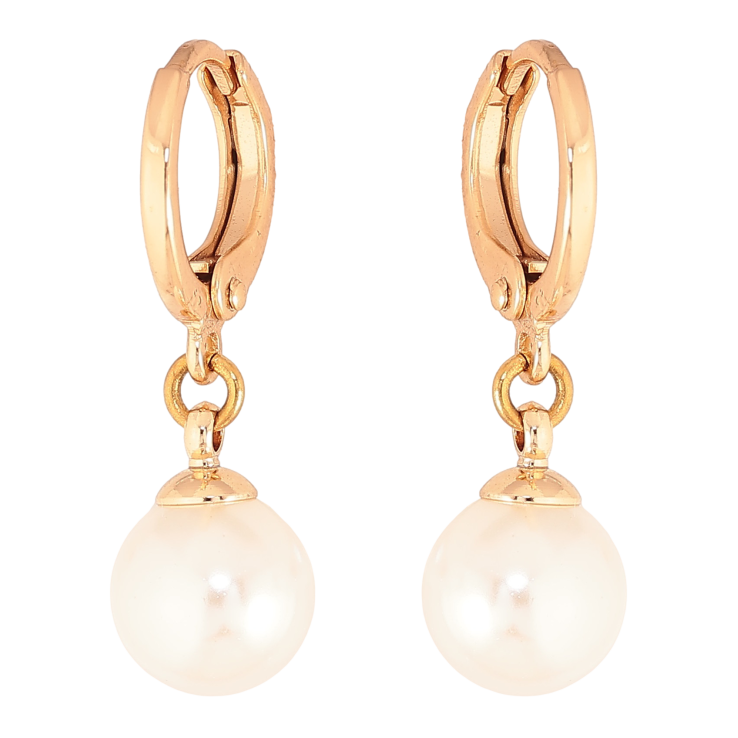 Сережки Xuping M&L колір 18К підвіски на колечках "Перлинні підвіски" ø 8мм фото №21 Сережки Xuping M&L колір 18К підвіски на колечках "Перлинні підвіски" ø 8мм фото №21