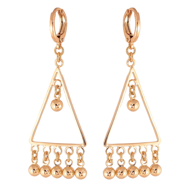 Сережки Xuping M&L колір 18K підвіски на колечках "Декоративні підвіски" фото №18 Сережки Xuping M&L колір 18K підвіски на колечках "Декоративні підвіски" фото №18