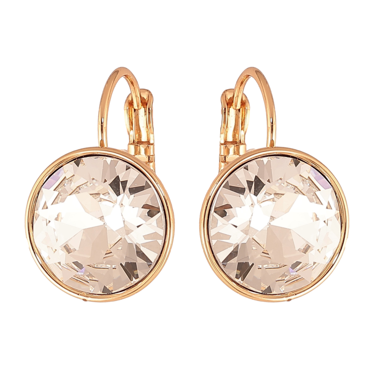 Сережки Xuping колір 18К із кристалами Swarovski французький замок "Кристали Clear" ø 15мм фото №9 Сережки Xuping колір 18К із кристалами Swarovski французький замок "Кристали Clear" ø 15мм фото №9