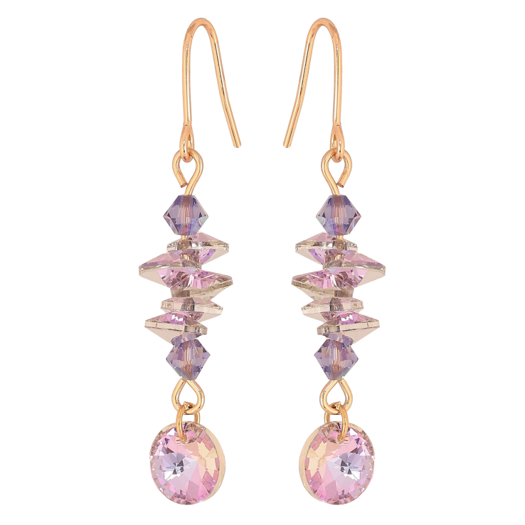 Сережки Xuping колір 18K з кристалами Swarovski французький замок "КристалиParadise Shine" фото №12 Сережки Xuping колір 18K з кристалами Swarovski французький замок "КристалиParadise Shine" фото №12