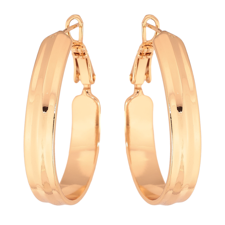 Сережки Xuping колір Позолота 18К італійський замок "Декоративні" фото №2 Сережки Xuping колір Позолота 18К італійський замок "Декоративні" фото №2