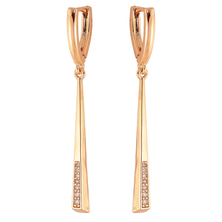 Сережки Xuping колір Позолота 18К підвіски на колечках "Декоративні підвіски з кристалами" фото №23 Сережки Xuping колір Позолота 18К підвіски на колечках "Декоративні підвіски з кристалами" фото №23