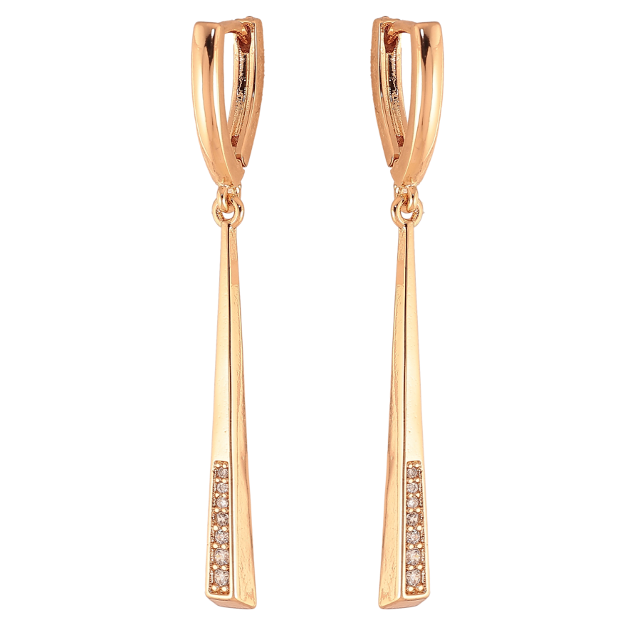 Сережки Xuping колір Позолота 18К підвіски на колечках "Декоративні підвіски з кристалами" фото №1 Сережки Xuping колір Позолота 18К підвіски на колечках "Декоративні підвіски з кристалами" фото №1