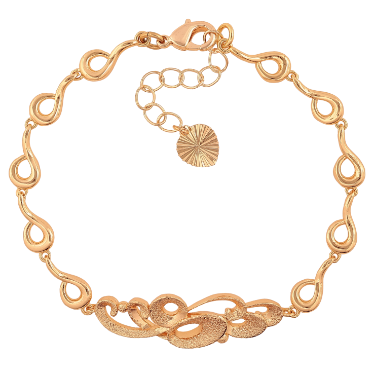 Браслет Xuping M&L колір 18К "Декоративний візерунок" довжина з дод. ланцюжком 19.5-23см х 1.5-11мм фото №12 Браслет Xuping M&L колір 18К "Декоративний візерунок" довжина з дод. ланцюжком 19.5-23см х 1.5-11мм фото №12