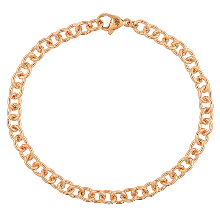 Браслет Xuping M&L колір 18К "Якірний ланцюжок" розмір 20см х 5мм фото №13