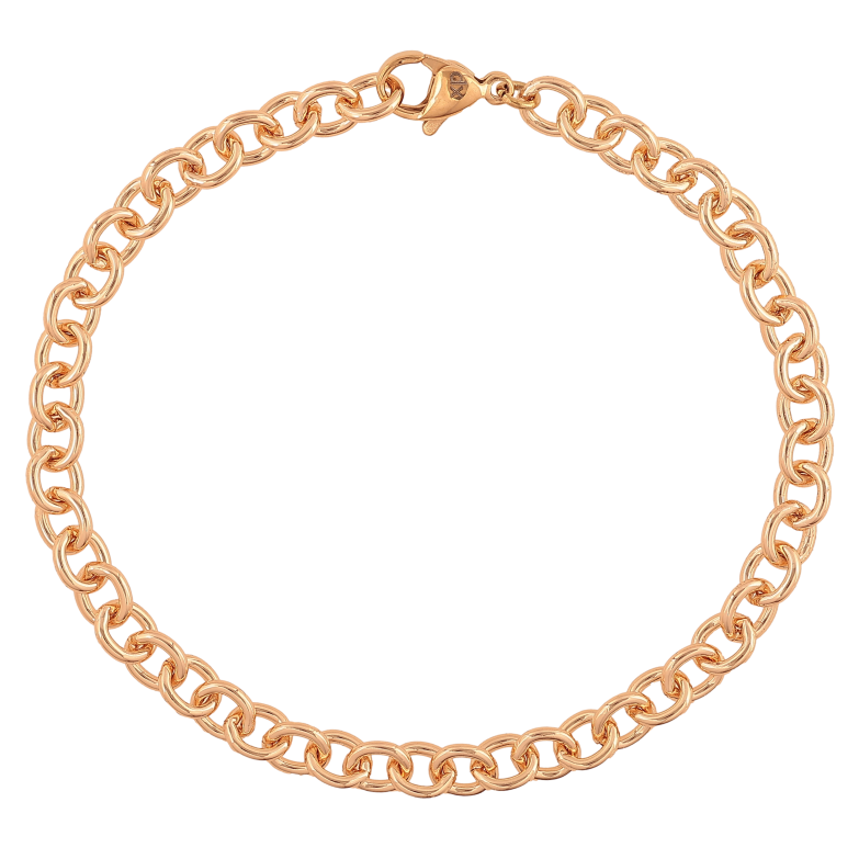 Браслет Xuping M&L колір 18К "Якірний ланцюжок" розмір 20см х 5мм фото №2 Браслет Xuping M&L колір 18К "Якірний ланцюжок" розмір 20см х 5мм фото №2