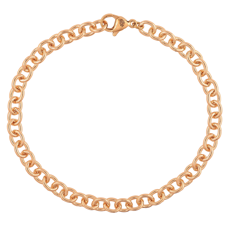 Браслет Xuping M&L колір 18К "Якірний ланцюжок" розмір 20см х 5мм фото №1 Браслет Xuping M&L колір 18К "Якірний ланцюжок" розмір 20см х 5мм фото №1