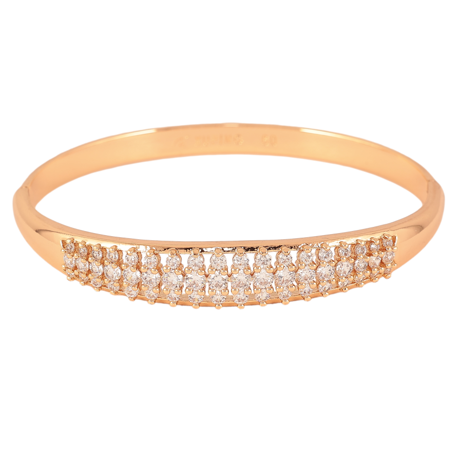 Браслет Xuping Позолота 18K "Инкрустация кристаллами" ø 6см фото №1 Браслет Xuping Позолота 18K "Инкрустация кристаллами" ø 6см фото №1