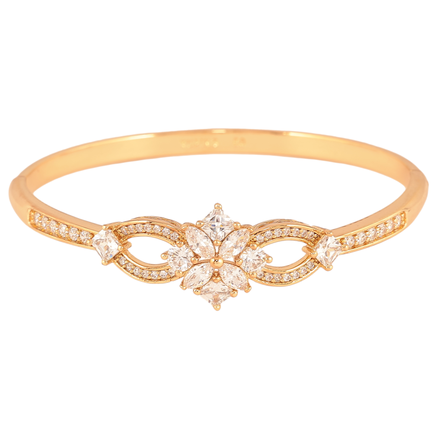 Браслет Xuping колір Позолота 18K "Втілення витонченості" ø 6,5см фото №1