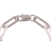 Браслет Xuping ТТМ Stainless Steel цвет Родий "Звенья из белой керамики" длина 19.5см х 8мм фото №2