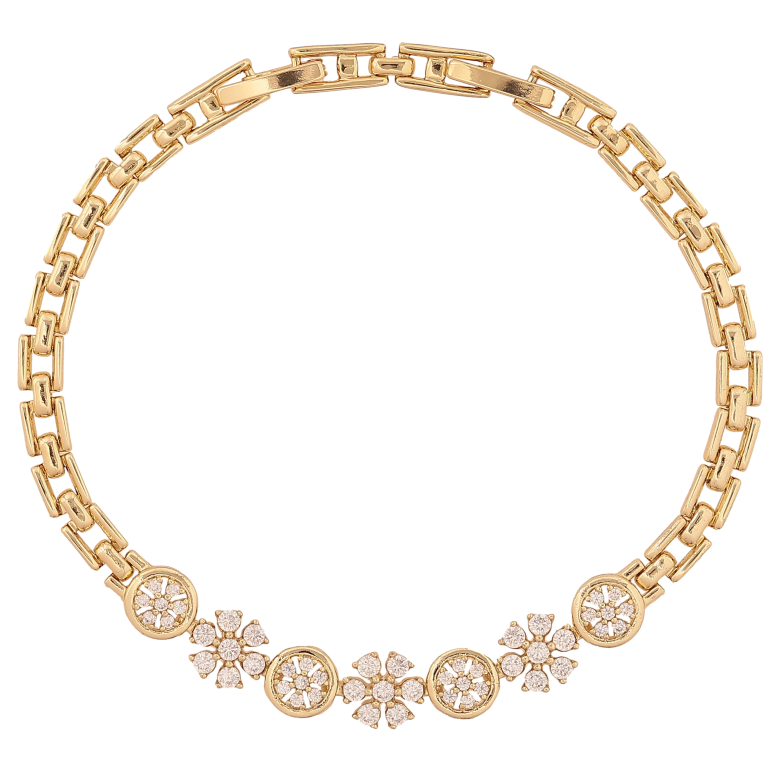 Браслет Xuping колір Позолота 14K "Візерунок з кристалами" розмір з дод. замком 17.5,19.5см х 4-7мм фото №24 Браслет Xuping колір Позолота 14K "Візерунок з кристалами" розмір з дод. замком 17.5,19.5см х 4-7мм фото №24