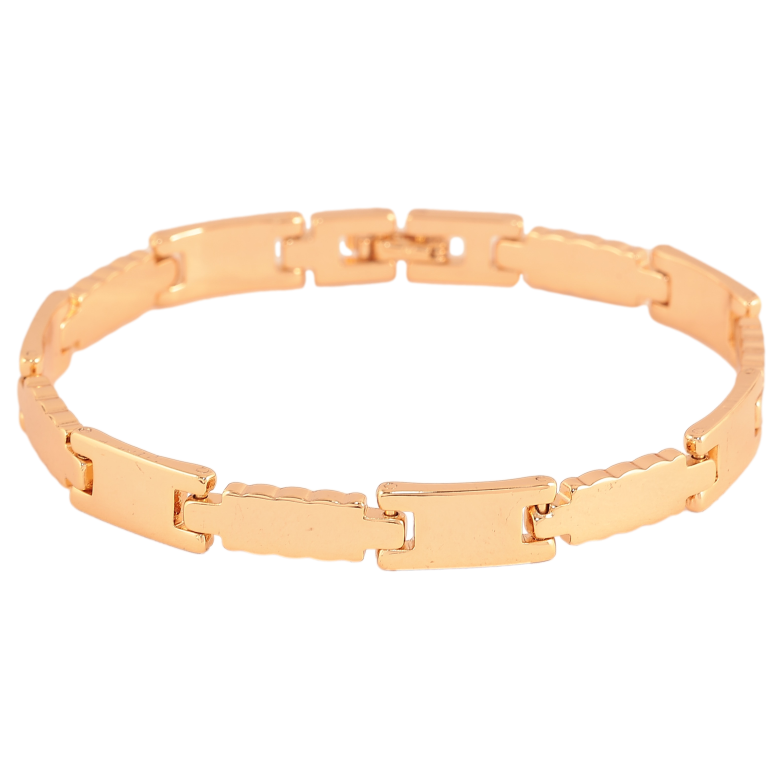 Браслет Xuping цвет Позолота 18K "Декоративный узор" размер 20см х 6-8мм фото №1