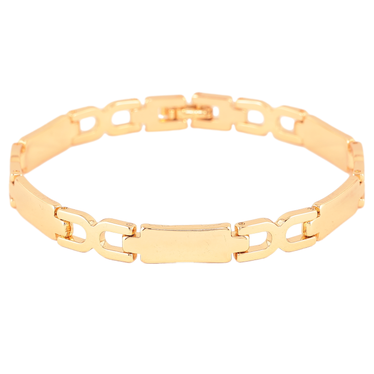 Браслет Xuping колір Позолота 18К "Декоративний візерунок" розмір 19.5см х 7мм фото №24