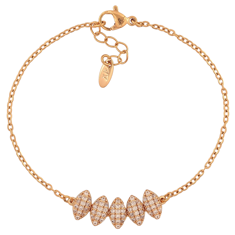 Браслет Xuping колір Позолота 18K "Ланцюжок з декоративною вставкою" розмір з дод. ланцюжком 17.5-19.5см х 1.5-9мм фото №7 Браслет Xuping колір Позолота 18K "Ланцюжок з декоративною вставкою" розмір з дод. ланцюжком 17.5-19.5см х 1.5-9мм фото №7