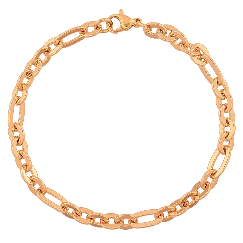 Браслет Xuping цвет Позолота 18К "Цепочка плетение Якорное" размер 19см х 5мм фото №11