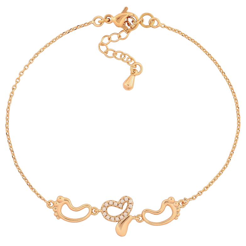 Браслет Xuping цвет Позолота 18K "Цепочка с декоративной вставкой" размер с доп. цепочкой 18-21см х 1-11мм фото №1 Браслет Xuping цвет Позолота 18K "Цепочка с декоративной вставкой" размер с доп. цепочкой 18-21см х 1-11мм фото №1