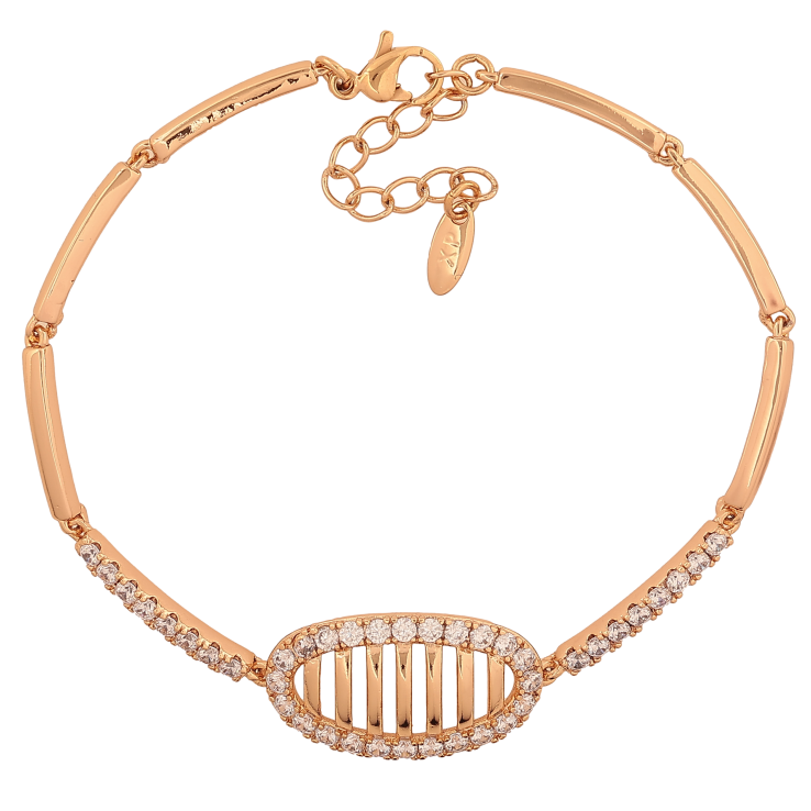 Браслет Xuping колір Позолота 18K "Візерунок з кристалами" розмір з дод. ланцюжком 17.5-20.5см х 2-13мм фото №22 Браслет Xuping колір Позолота 18K "Візерунок з кристалами" розмір з дод. ланцюжком 17.5-20.5см х 2-13мм фото №22