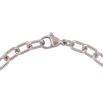 Браслет Xuping колір Родій "Ланцюжок комбінований" довжина 20.5см х 5-9мм фото №2